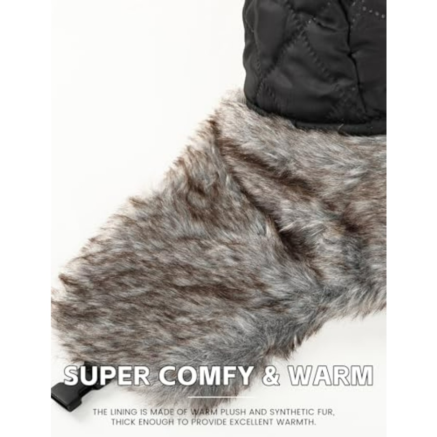 Buauty Fur Trapper Hat for Men - огляд і ціна Trapper Hat Ear Flap