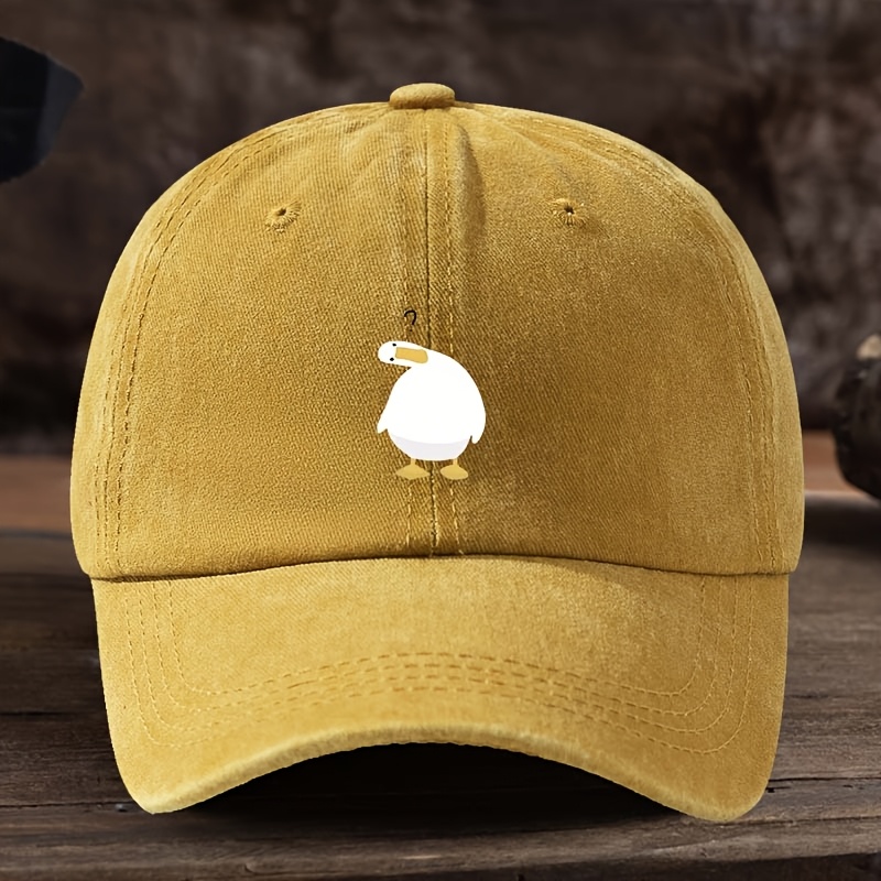 Cute duck print baseball cap w - огляд і ціна Baseball Cap Structured