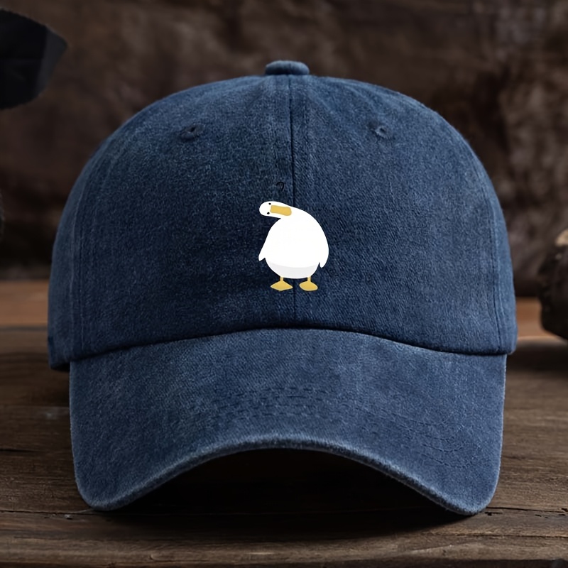 Cute duck print baseball cap w - огляд і ціна Baseball Cap Structured