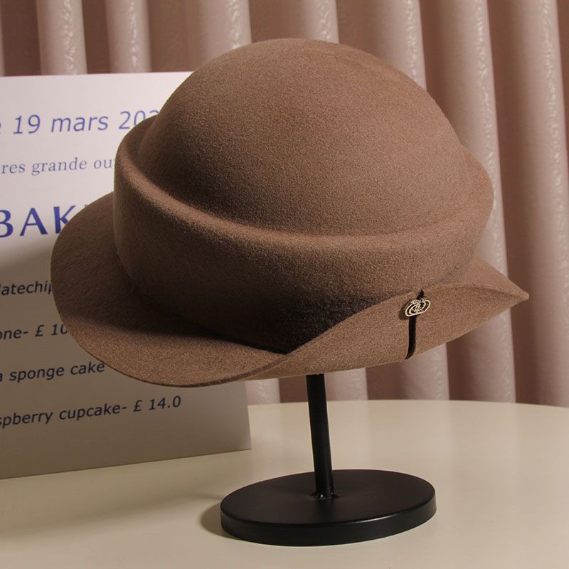 Wool Felt Sun Hats Round Top K - огляд і ціна Fedora Hat Wool