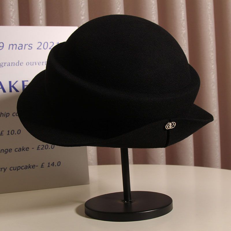 Wool Felt Sun Hats Round Top K - огляд і ціна Fedora Hat Wool
