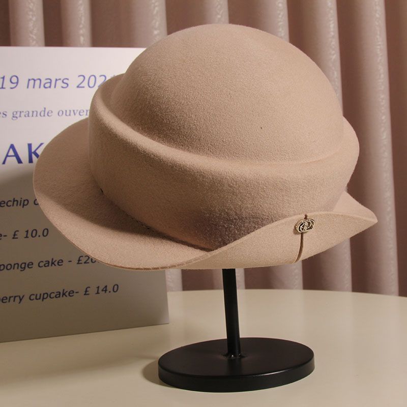Wool Felt Sun Hats Round Top K - огляд і ціна Fedora Hat Wool