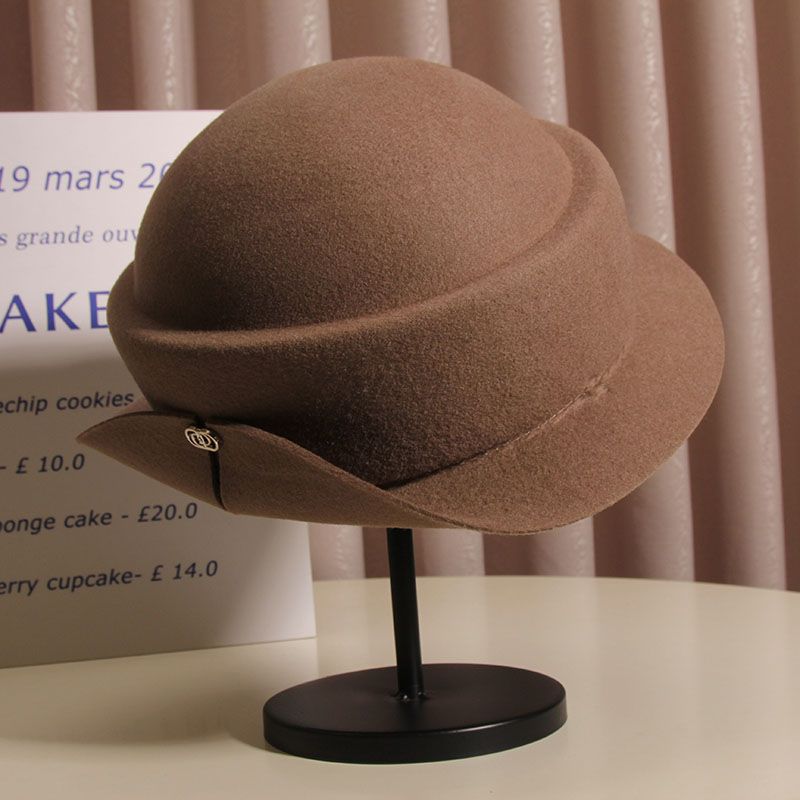 Wool Felt Sun Hats Round Top K - огляд і ціна Fedora Hat Wool