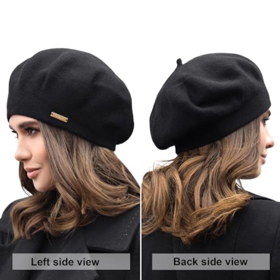 Beret - Warm Lined Wool Angora - огляд і ціна Beret French Wool