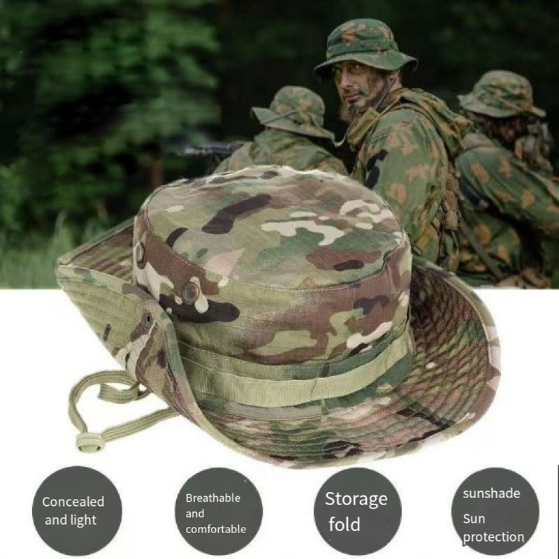 Tactical Camouflage Fishing Ca - огляд і ціна Boonie Hat Tactical