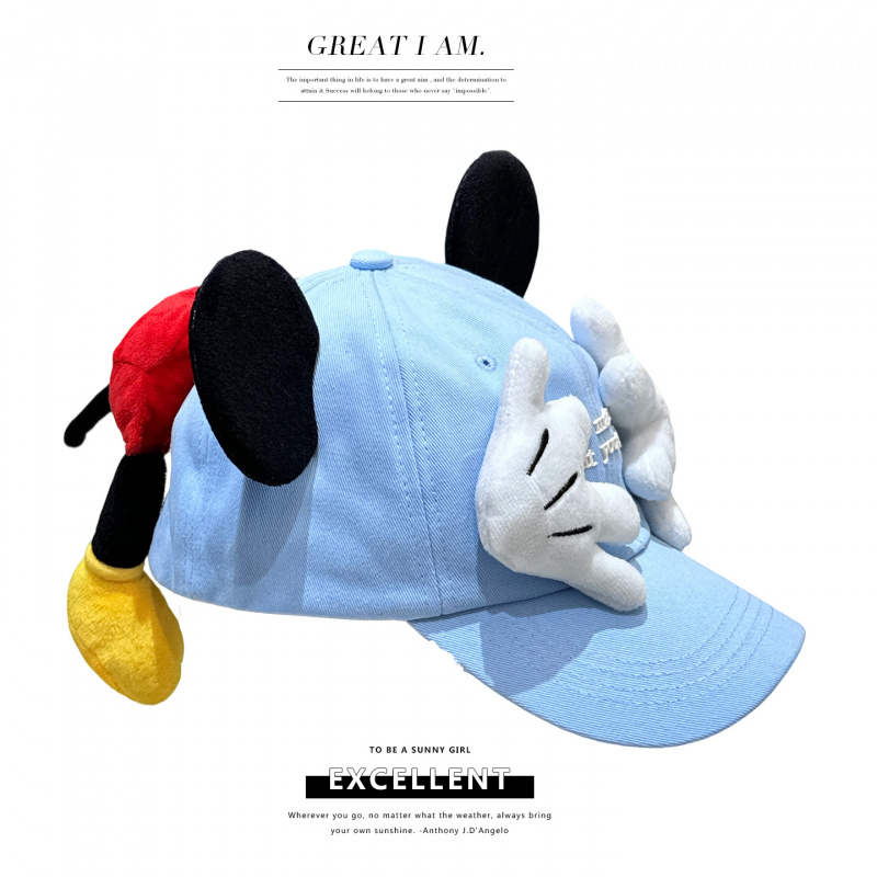 Color Mickey Face-Covering New - огляд і ціна Baseball Cap Structured