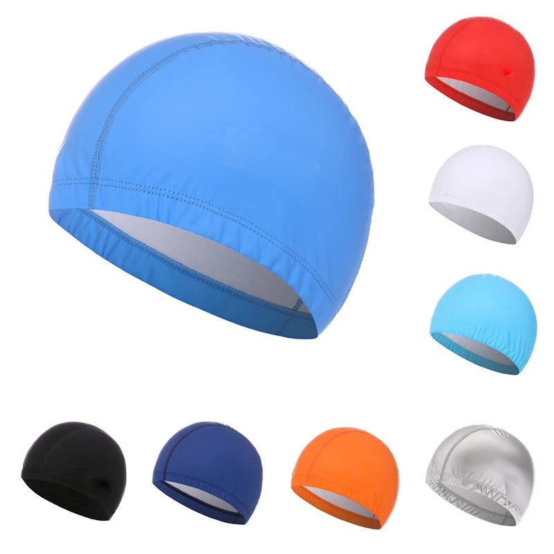 PU Coated Swimming Cap Unisex  - огляд і ціна Swim Hat Silicone