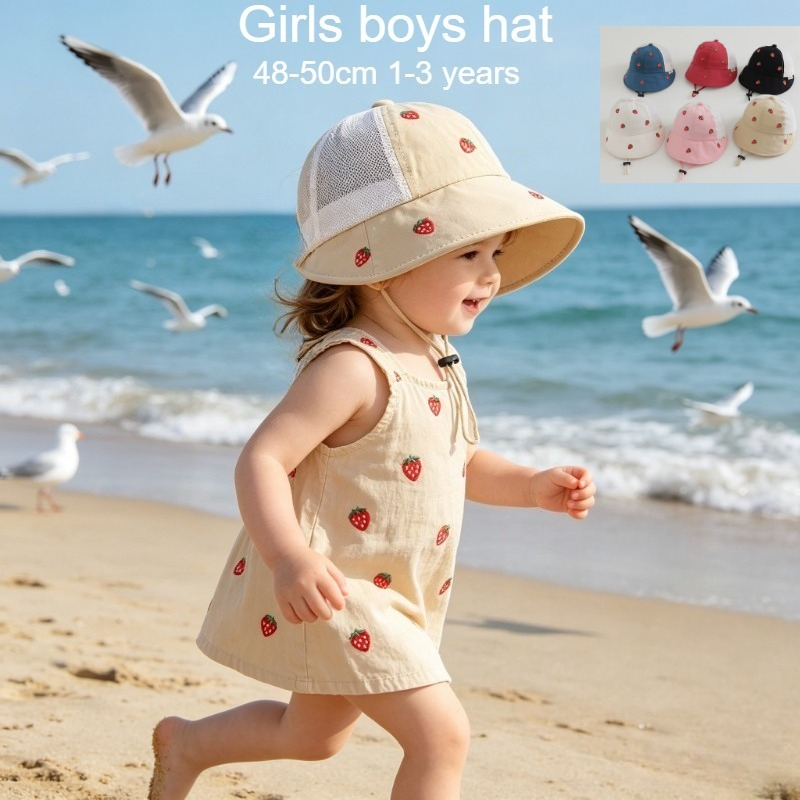 Baby Kids Summer Sun Hat 48-50 - огляд і ціна Bucket Hat Cotton