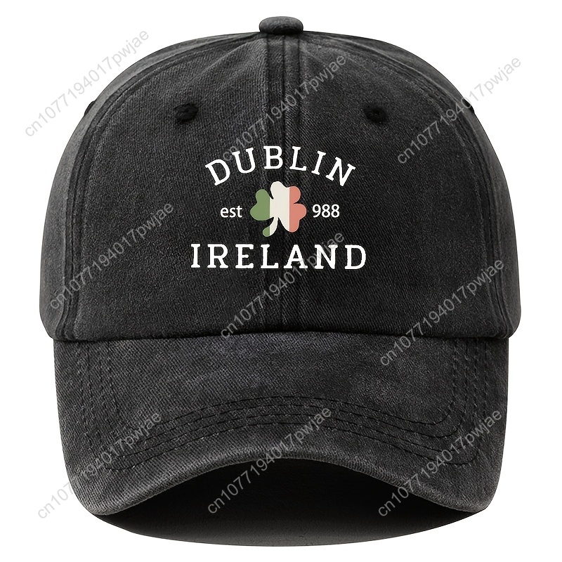 Dublin, Ireland Vintage Baseba - огляд і ціна Bucket Hat Cotton